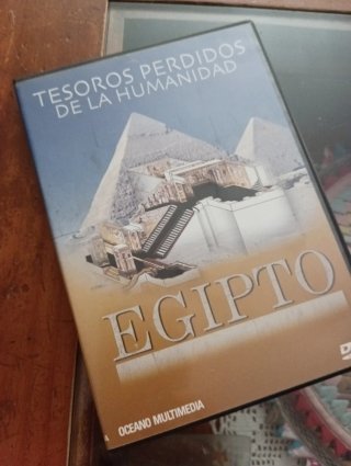 DVD Egipto Tesoros Perdidos de la Humanidad