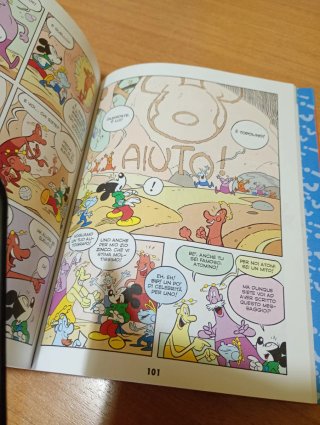 FUMETTO TOPOLINO E LA MERENDA EQUILIBRATA VOL. 4