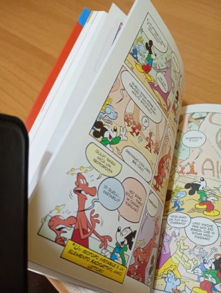 FUMETTO TOPOLINO E LA MERENDA EQUILIBRATA VOL. 4