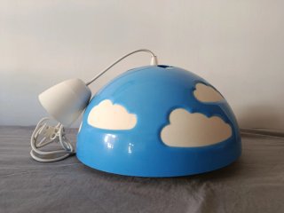 Lámpara infantil Ikea Nubes Azul