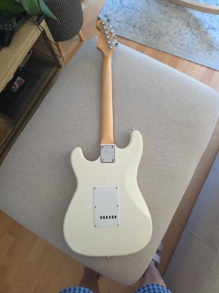 Guitarra Eléctrica Harley Benton Blanca