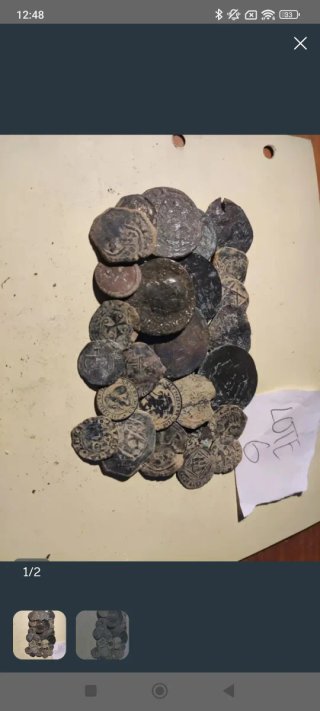 10 Lote de monedas antiguas