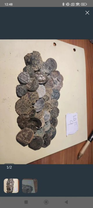 10 Lote de monedas antiguas