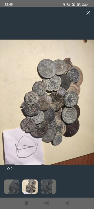 10 Lote de monedas antiguas