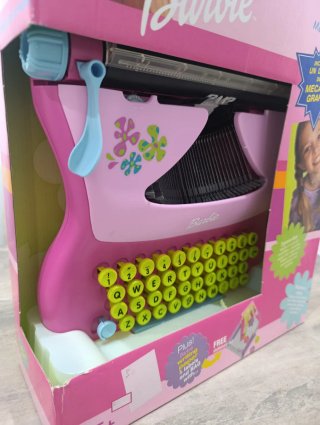 Macchina da scrivere Barbie