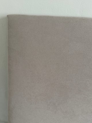 Cabecero Cama 135cm Beige/Gris