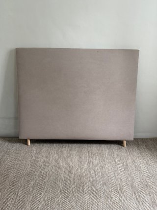 Cabecero Cama 135cm Beige/Gris