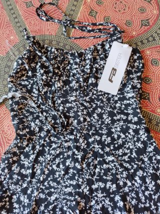 Mono floral verano mujer talla XS