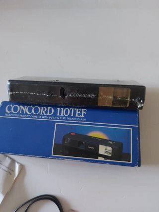 Concord 110 TEF Fotocamera Vintage NUOVA
