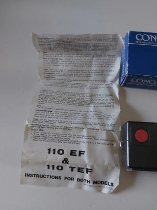 Concord 110 TEF Fotocamera Vintage NUOVA