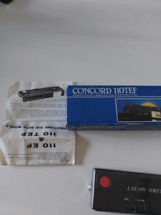 Concord 110 TEF Fotocamera Vintage NUOVA