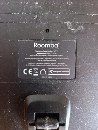 Robot Aspirador Roomba Cambiar batería o cargador