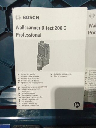Detector Bosch Wallscanner D-tect 200 C