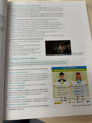 Lengua castellana y literatura 1 Bachillerato