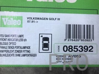 Piloto intermitente volkswagen golf 3 nuevo