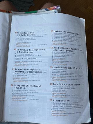 Historia del Mundo Contemporáneo 1 Bachillerato