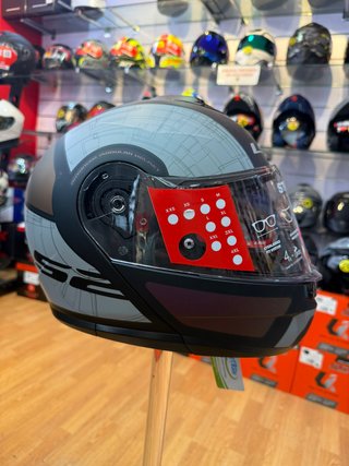 Casco Modular LS2 FF908 Strobe II Negro Mate