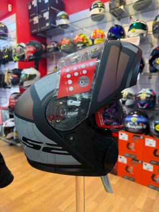 Casco Modular LS2 FF908 Strobe II Negro Mate