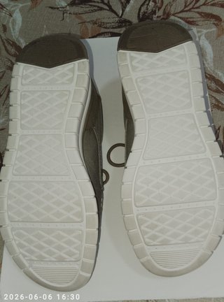 Zapatos Náuticos N° 41, grises, Nuevos