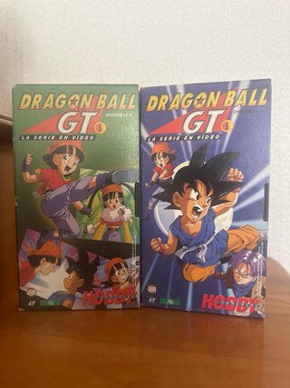 Pack VHS Dragon Ball Z + GT Castellano