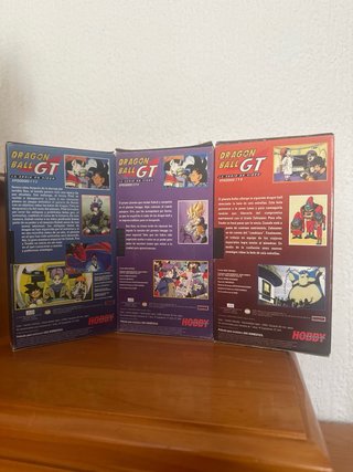 Pack VHS Dragon Ball Z + GT Castellano