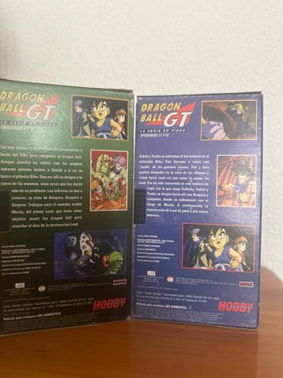 Pack VHS Dragon Ball Z + GT Castellano