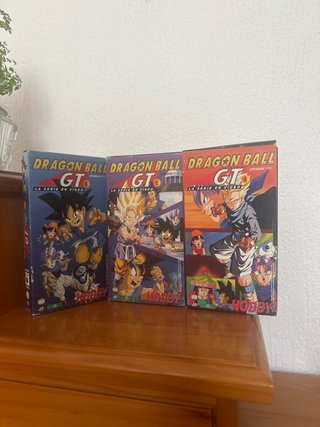 Pack VHS Dragon Ball Z + GT Castellano