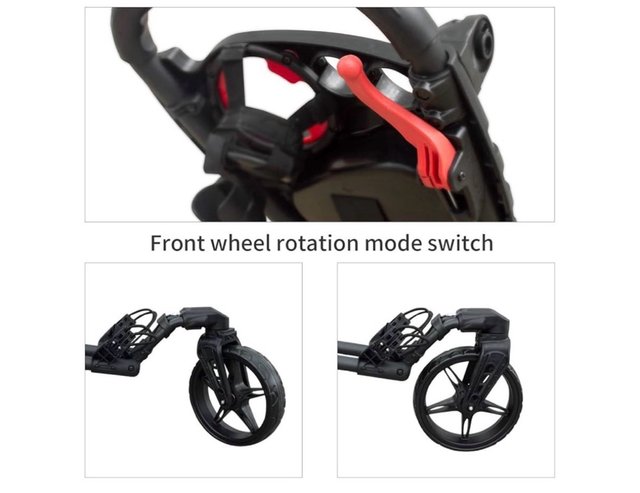 Carro de golf plegable con rueda 360 Vilineke - miniatura 4