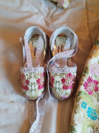 Traje de Fallera Niña Multicolor