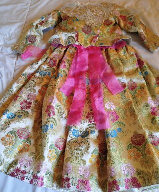 Traje de Fallera Niña Multicolor
