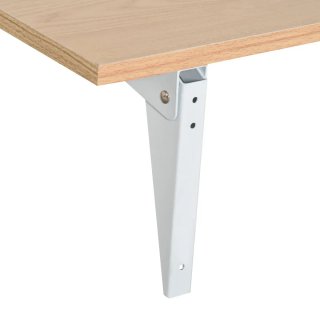 Mesa Plegable Pared Madera y Metal