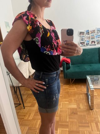 Body Desigual floral off-shoulder