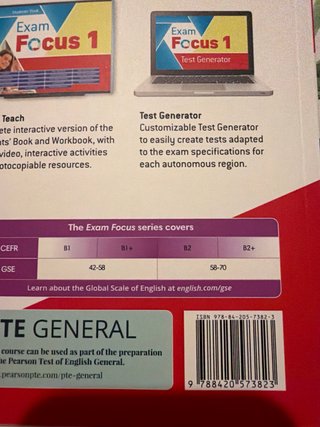 Exam Focus 1 Student's Book Print & Digital Int...
