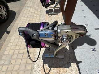 Pareja carretes Vercelli Oxigen SK y funda.