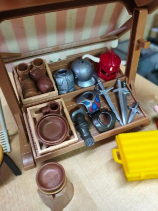 Puesto Medieval Playmobil