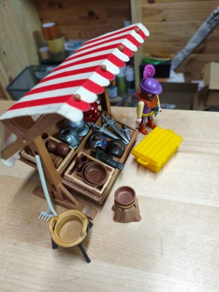 Puesto Medieval Playmobil