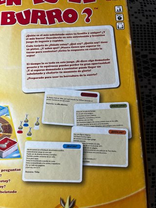 Quién es el Más Burro Juego de Mesa