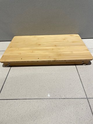Mesa portátil bambú SONGMICS