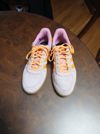 Zapatillas Adidas Naranja y Rosa