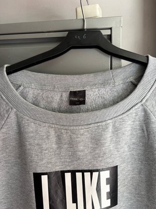 Vestido gris I like crazy people
