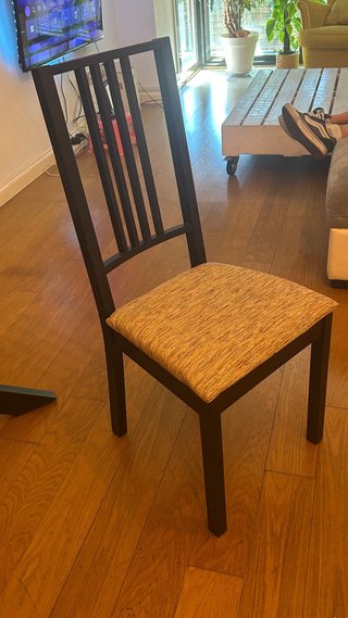 6 Sillas de Ikea tapizada