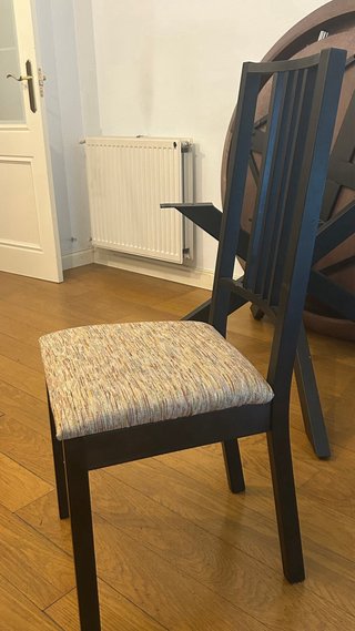 6 Sillas de Ikea tapizada