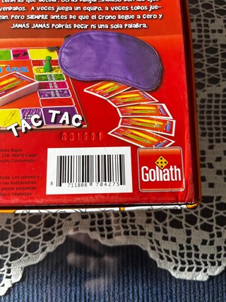 Juego Sin Palabras Goliath