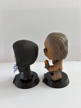 Funko Pop Star Wars Palpatine y Chewbacca