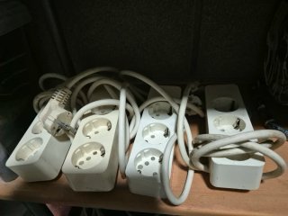 Regleta alargador eléctrico 4 enchufes