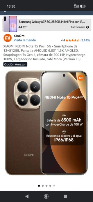 Cambio por iPhone