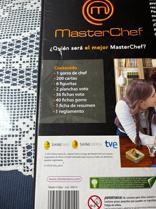 Juego de mesa MasterChef Clementoni