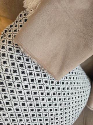 Chaqueta 3/4 Beige/Marrón