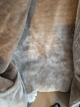 Chaqueta 3/4 Beige/Marrón