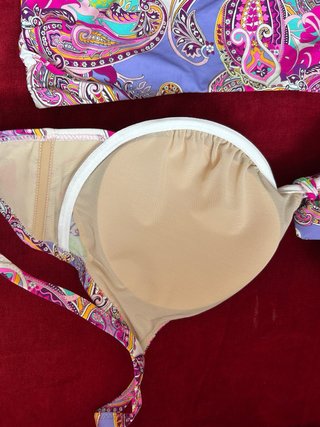 Bikini fantasia viola e fucsia